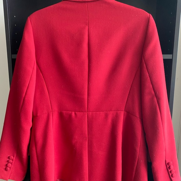 EUC Vintage Talbots Red Blazer - Picture 6 of 6